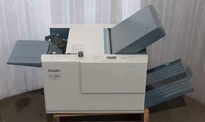 デュプロ製 デュプロフォルダー DF-980 卓上紙折り機 A3ノビ対応 折り6種＋α対応 duplo1-df980-6001