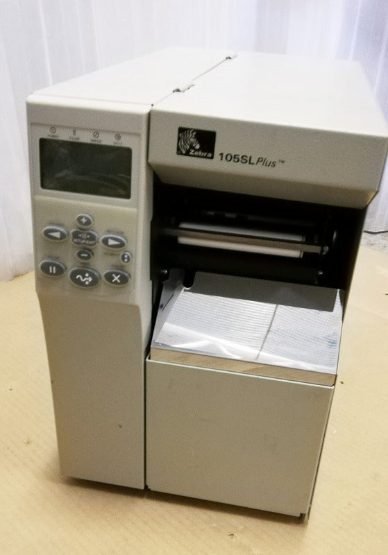 中古 ゼブラテクノロジーズ ZEBRA 105SLPlus ラベルプリンター･バーコードプリンター – 中古機械販売 カミカッコー