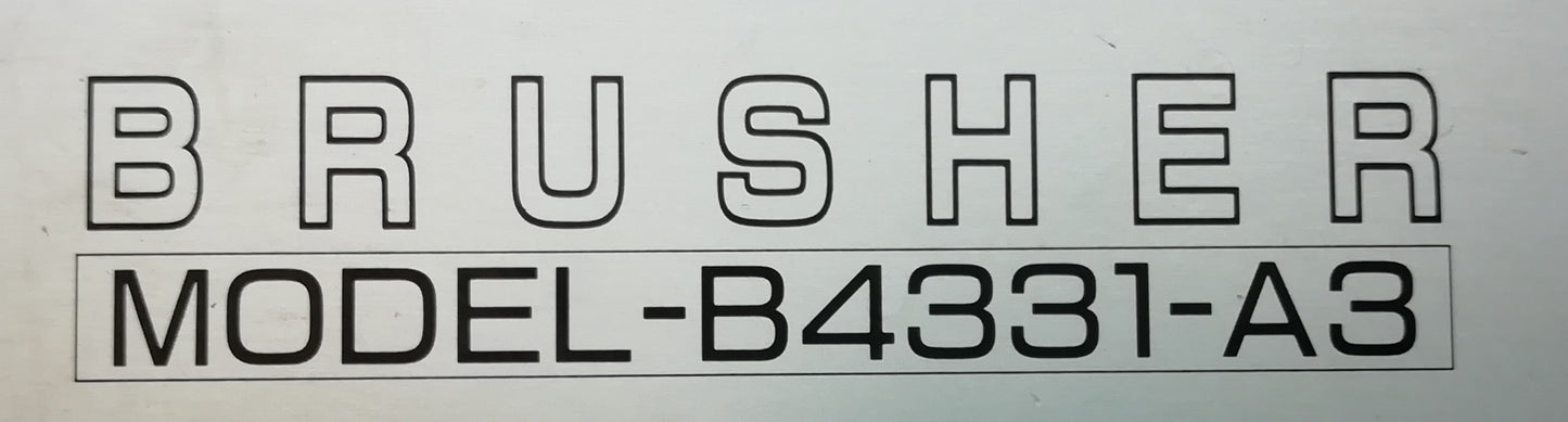 幸友社製 Brusher model B4331-A3 樹脂版製版機 縦積み型 A3サイズ対応 koyusya1-b4331a3-8001