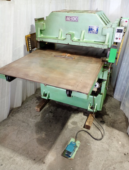 曙機械工業 OP-35 油圧プレス機 110t 範囲1100x750mm akebonokikaikogyo1-op35-4059