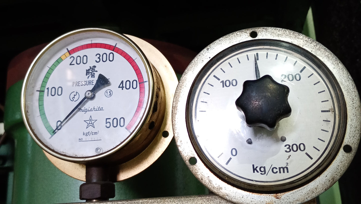 曙機械工業 OP-35 油圧プレス機 110t 範囲1100x750mm akebonokikaikogyo1-op35-4059