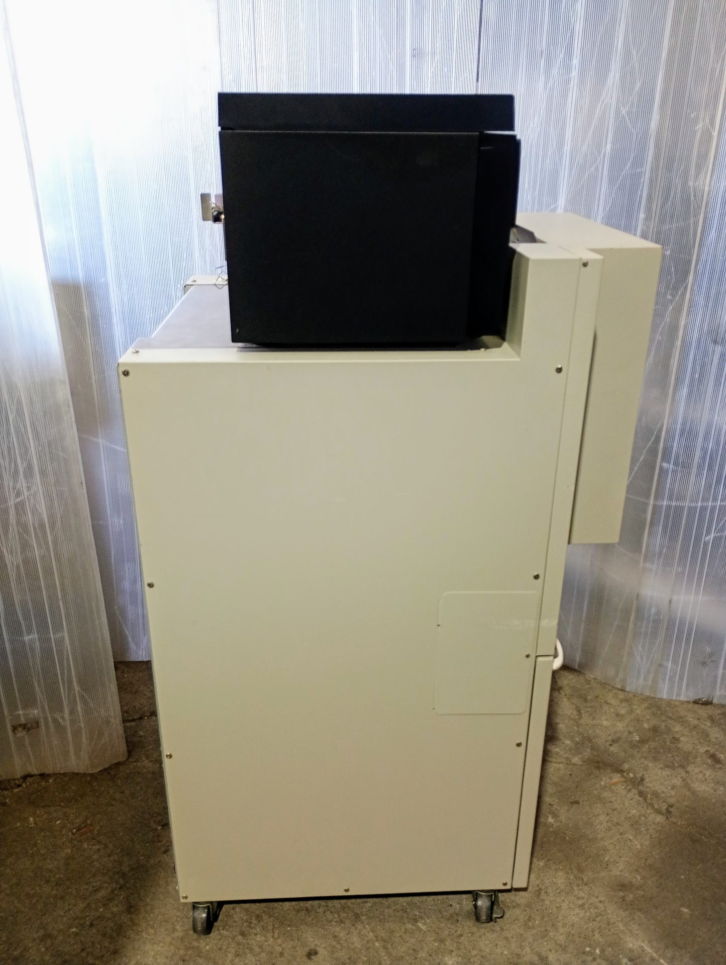 サトー　SG112T　ラベルプリンター ＋ CTS110W スタッカー sato1-sg112t-4001