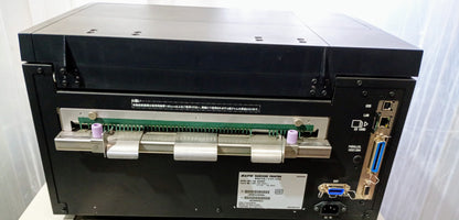 サトー　SG112T　スキャントロニクス ラベルプリンター + CTS110W スタッカー sato1-sg112t-8301