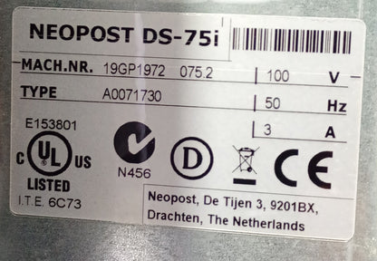 ネオポスト 封入封かん機 DS-75i fr-neopost1-ds75i-5001