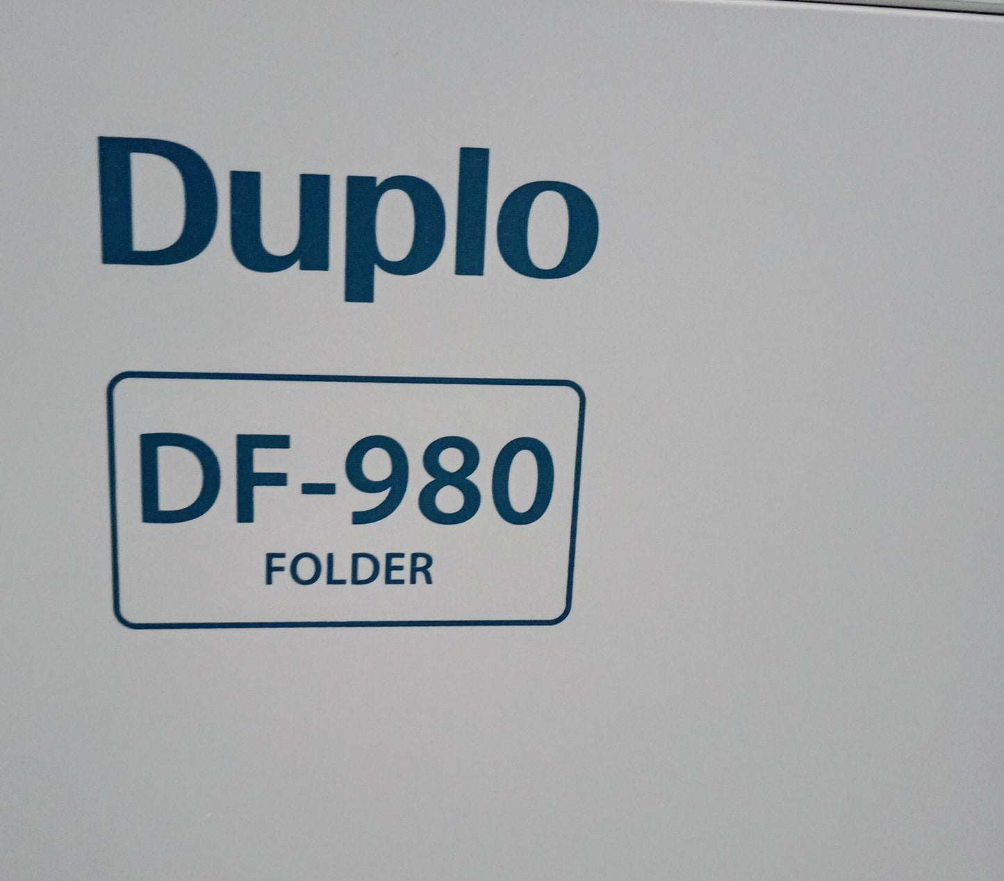 デュプロ デュプロフォルダー DF-980 卓上紙折り機 A3ノビ対応 duplo1-df980-16001