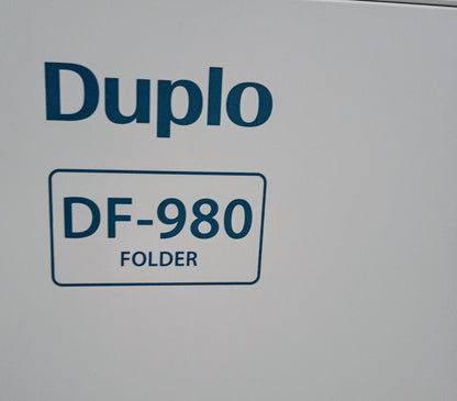 デュプロ デュプロフォルダー DF-980 卓上紙折り機 A3ノビ対応 duplo1-df980-16001