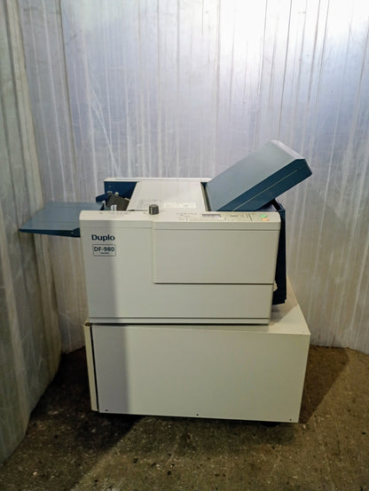 デュプロ デュプロフォルダー DF-980 卓上紙折り機 A3ノビ対応 duplo1-df980-16001
