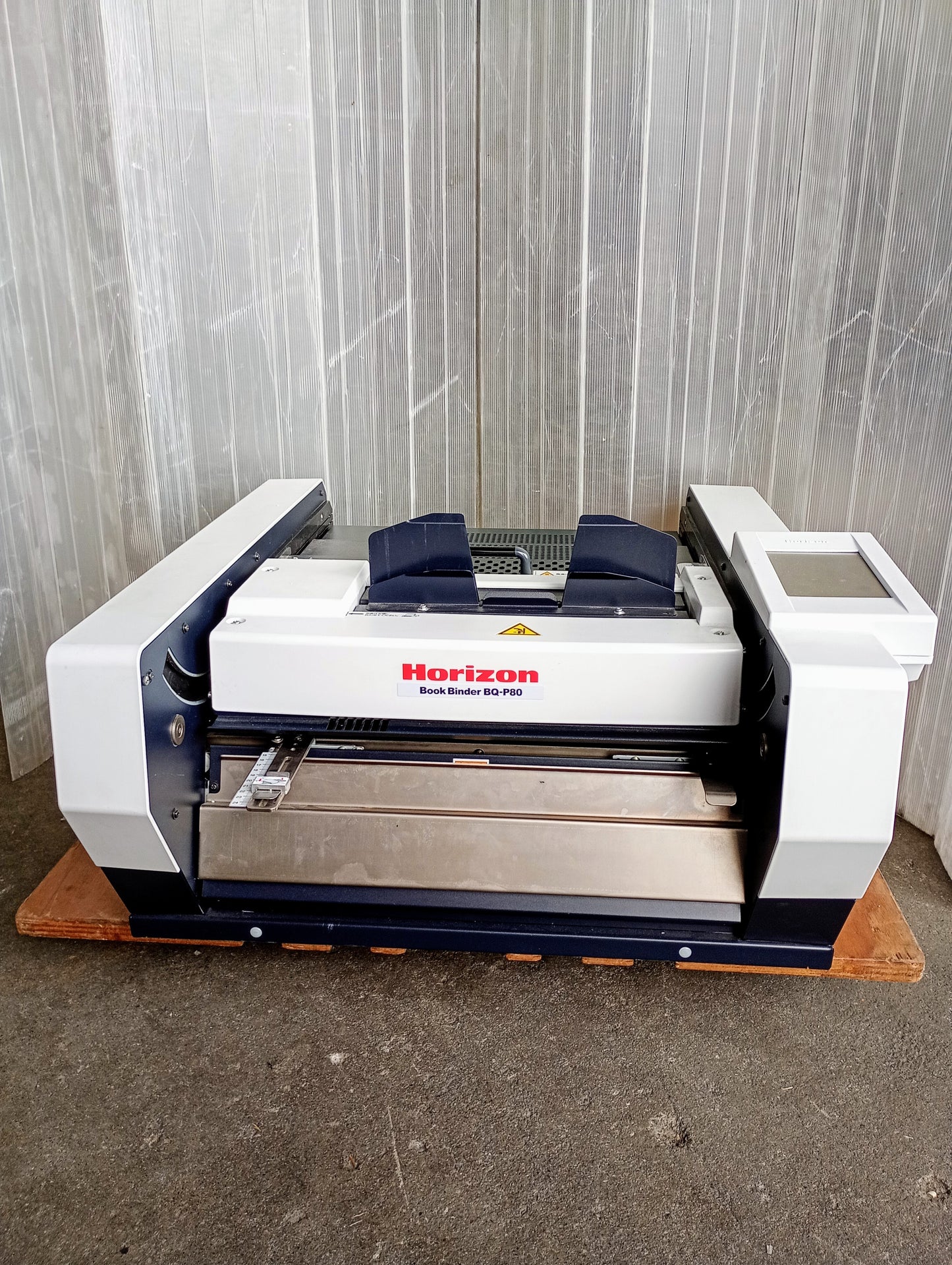ホリゾン BQ-P80 卓上無線綴じ（糊）製本機 horizon1-bqp80-8001
