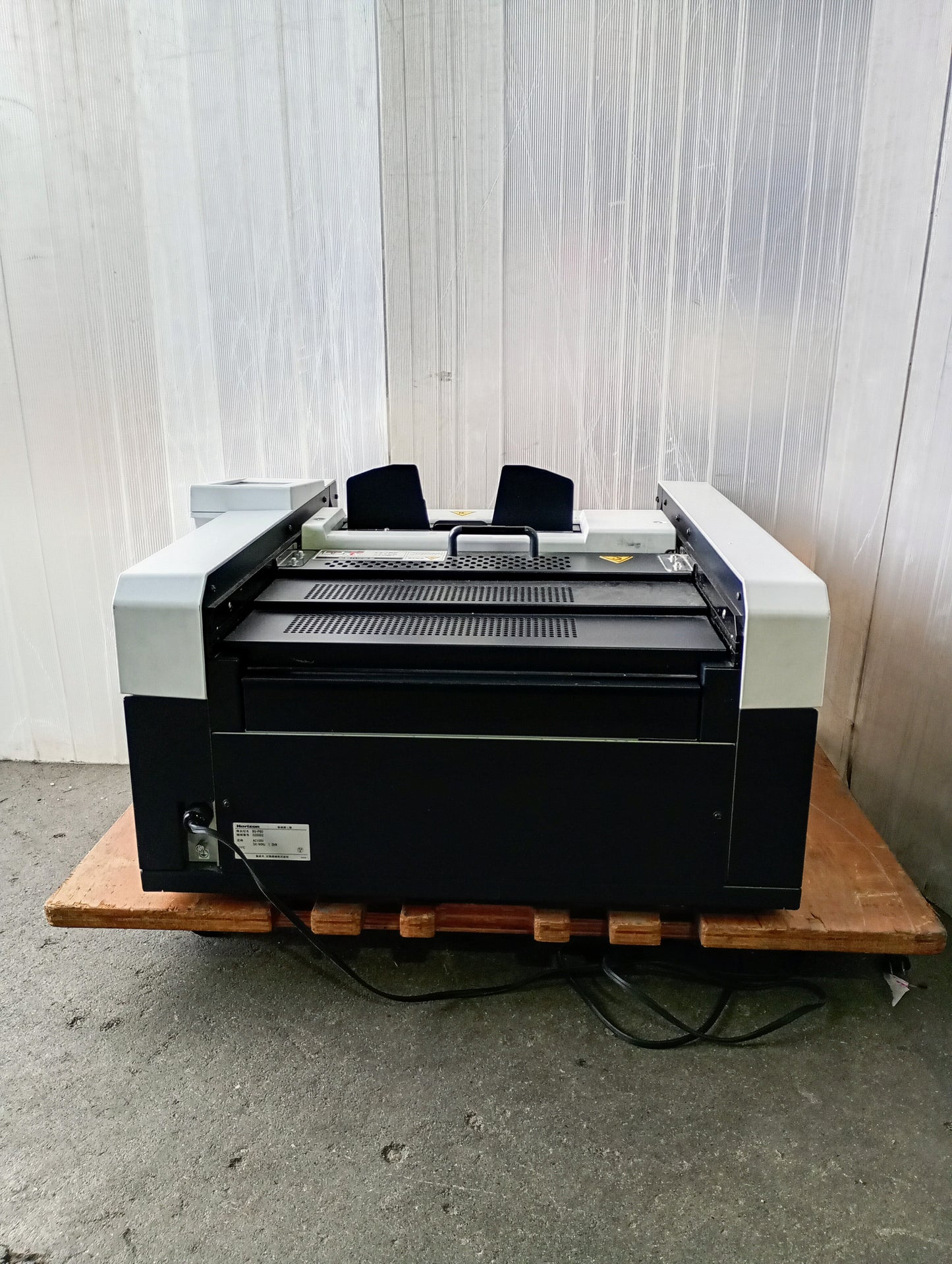 ホリゾン BQ-P80 卓上無線綴じ（糊）製本機 horizon1-bqp80-8001