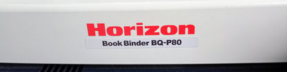 ホリゾン BQ-P80 卓上無線綴じ（糊）製本機 horizon1-bqp80-8001