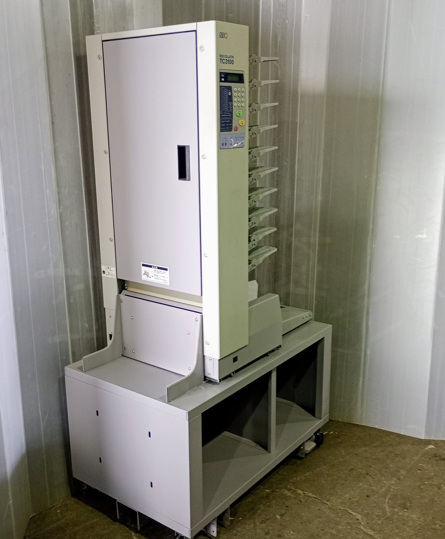 リソー TC3100 コロ式 丁合機 riso1-tc3100-1001