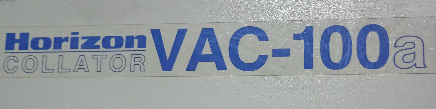 ホリゾン VAC-100 エア式丁合機 2タワー＋スタッカー　horizon1-vac100-8001
