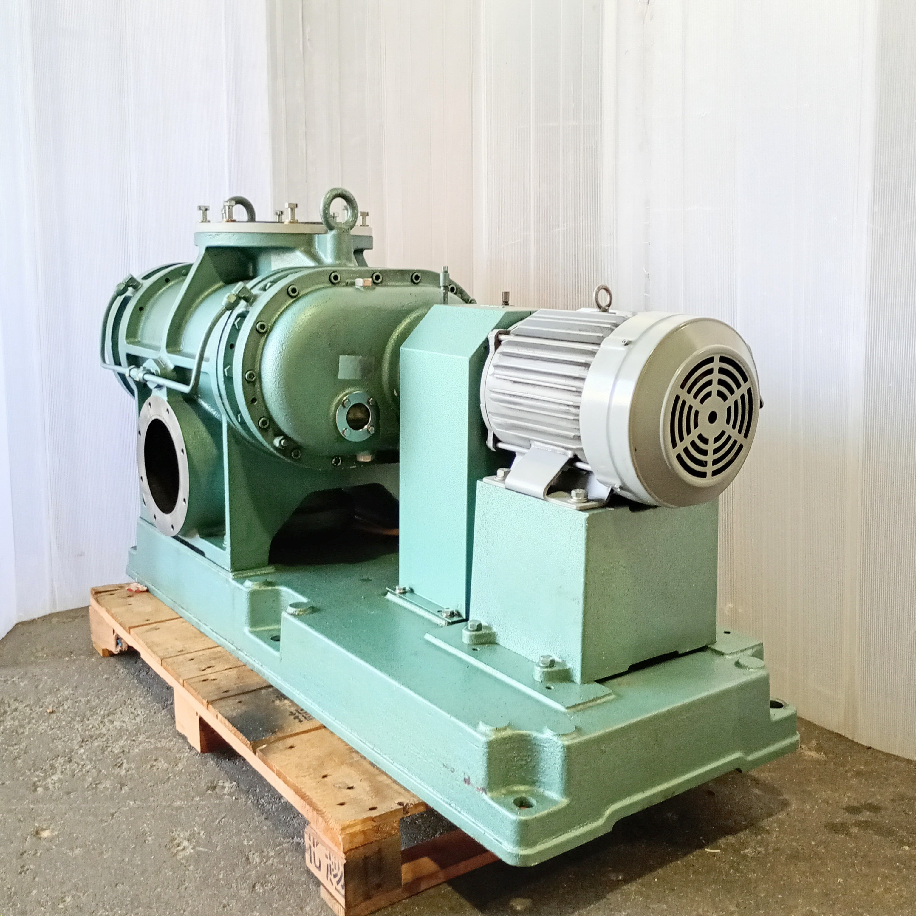 中古 神港精機 SMB-1500 メカニカルブースターポンプ 空気圧縮機 ポンプ