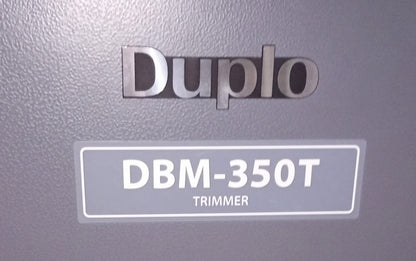 デュプロ DSF-2200 + DBM-350 オフライン中綴じ製本ライン　オンデマンド冊子に最適　duplo1-dsf2200dbm350-5001