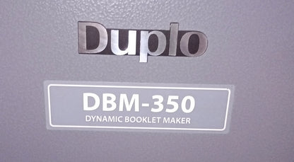 デュプロ DSF-2200 + DBM-350 オフライン中綴じ製本ライン　オンデマンド冊子に最適　duplo1-dsf2200dbm350-5001