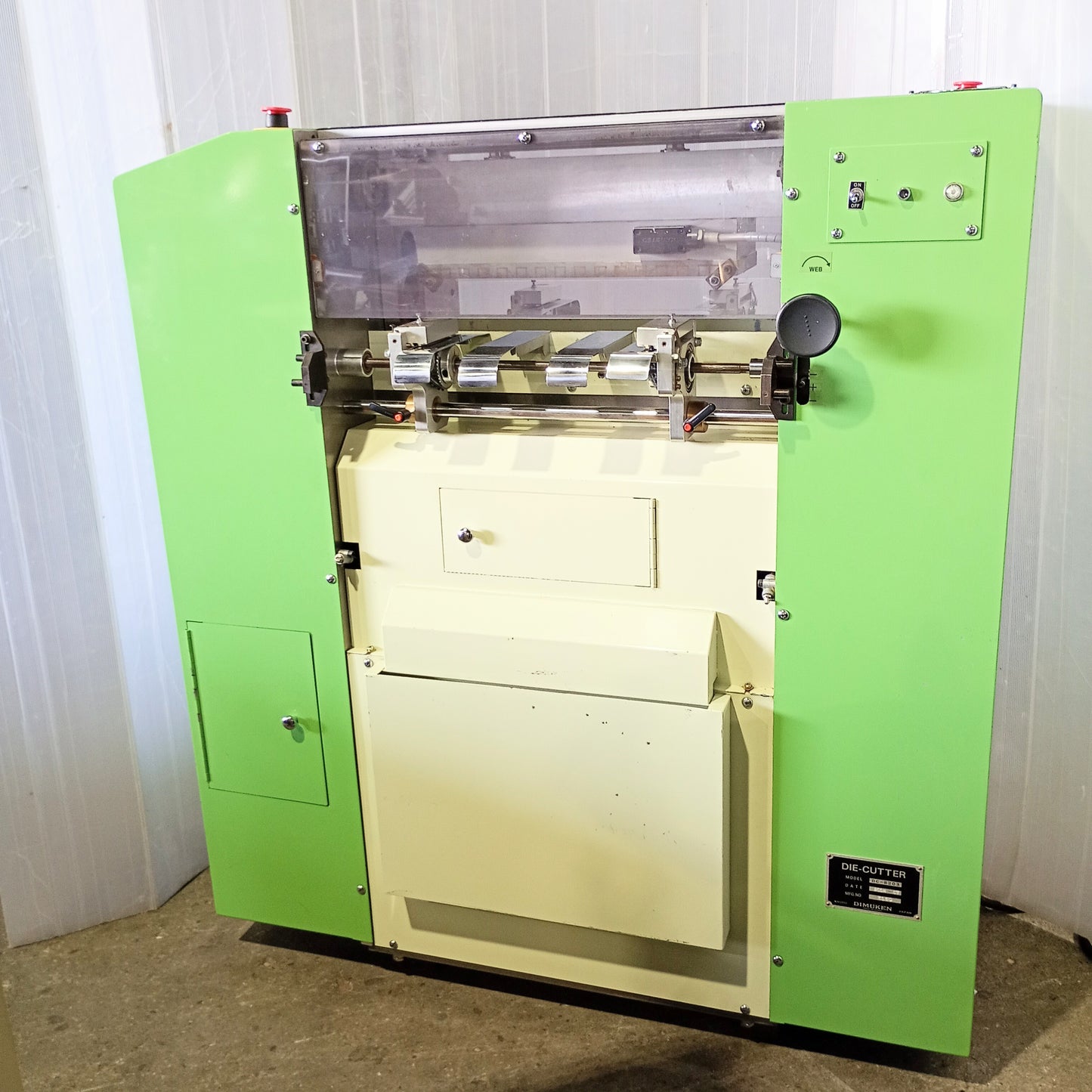 じむけん DC-8203Ⅲダイカッター・ファイルパンチ・ミシン目 dimken-dc8203-2001