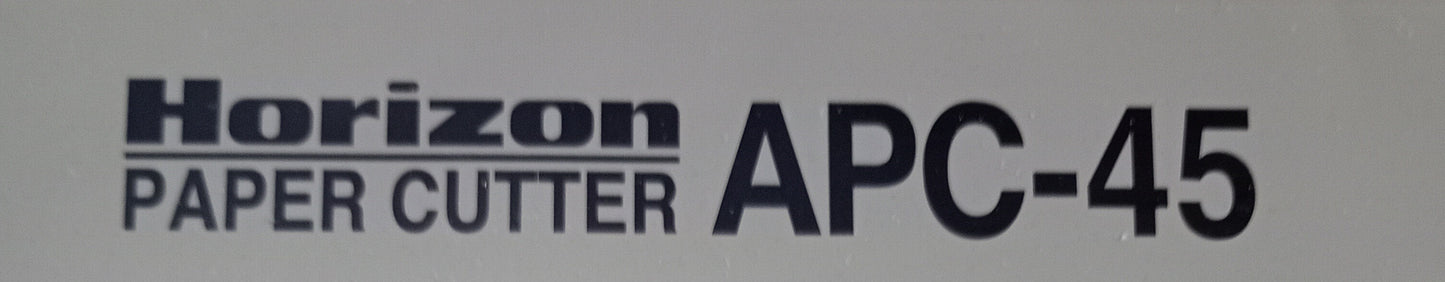 ホリゾン APC-45 電動断裁機 horizon1-apc45-7001