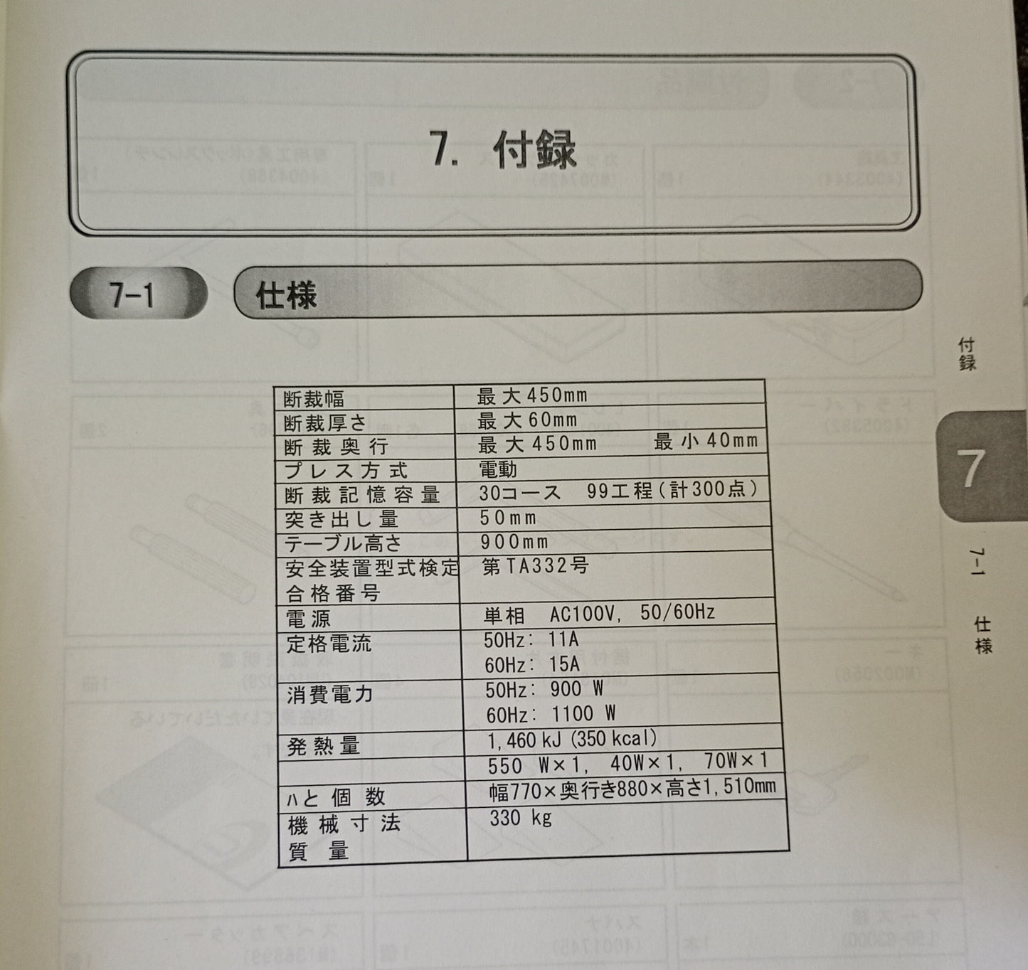 ホリゾン APC-45 電動断裁機 horizon1-apc45-7001