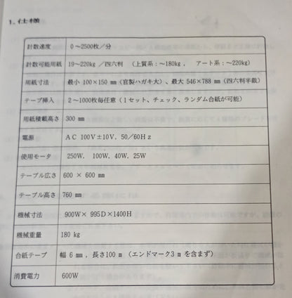 ウチダテクノ countron 2500 計数機 uchidatechno1-countron2500-9022