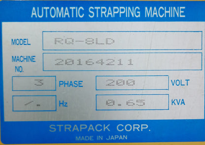 ストラパック RQ-8LD 自動梱包機 strapack1-rq8ld-7034