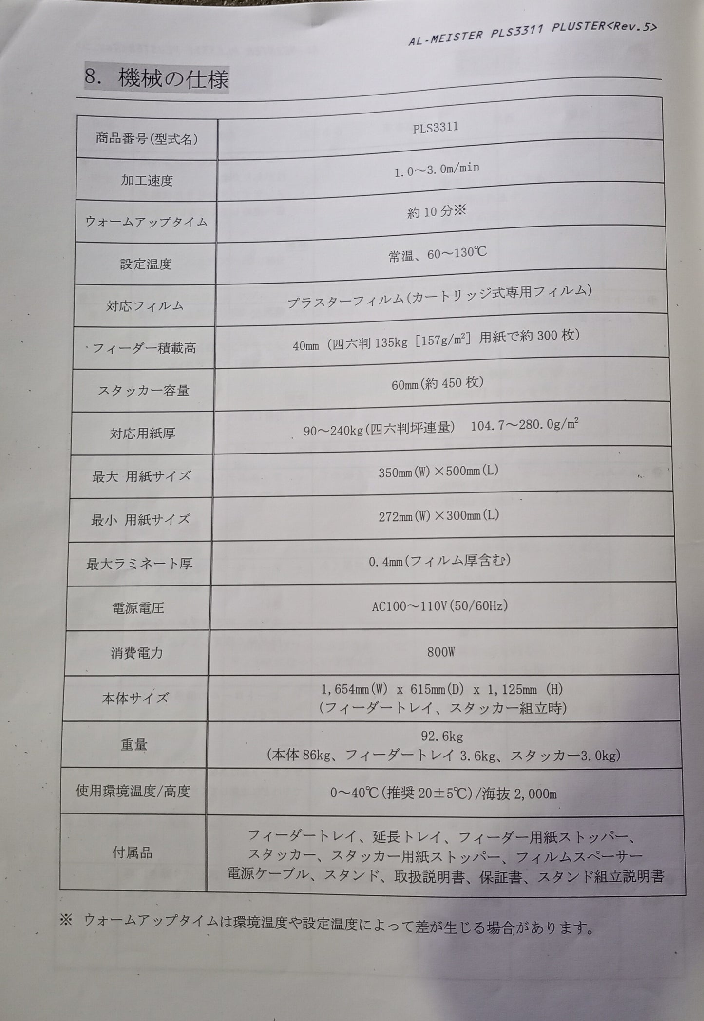 フジプラ PLS3311 フルオートＰＰ加工ラミネーター fujipla1-pls3311-2001