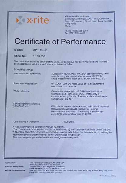 X-rite i1 PUBLISH PRO2 分光測色計 xrite1-xritei1publishpro2-9001