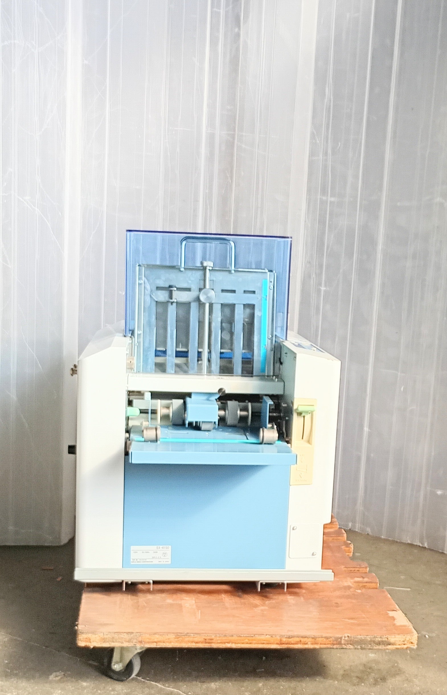 中古 デュプロ EX-4150 メールシーラー(圧着はがき作成機) 圧着ハガキ 