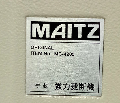 マイツ MC-4205 Ａ３対応 卓上手動断裁機 maitz1-mc4205-1001