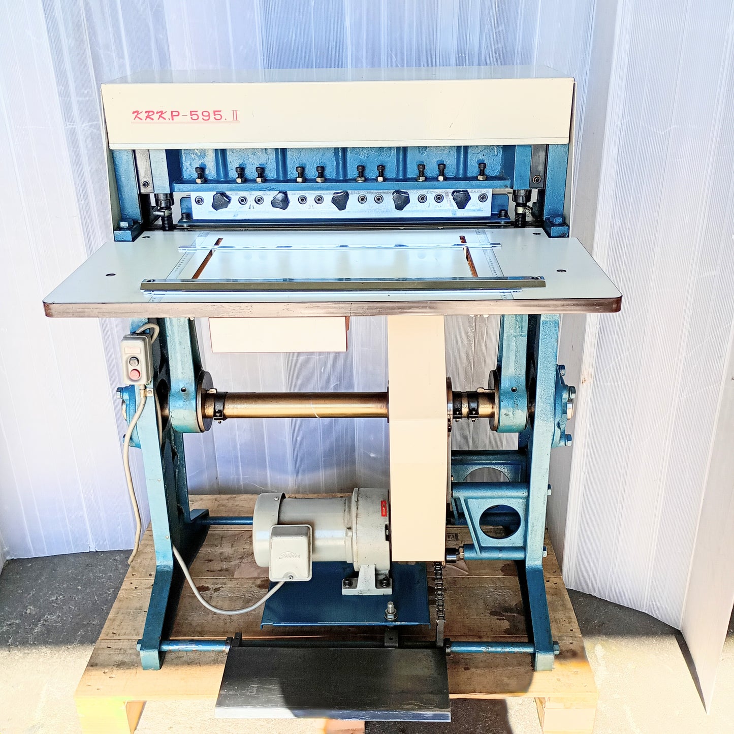 此花 KRK P-595Ⅱ スジ付け機 konohana1-krkp595-4001