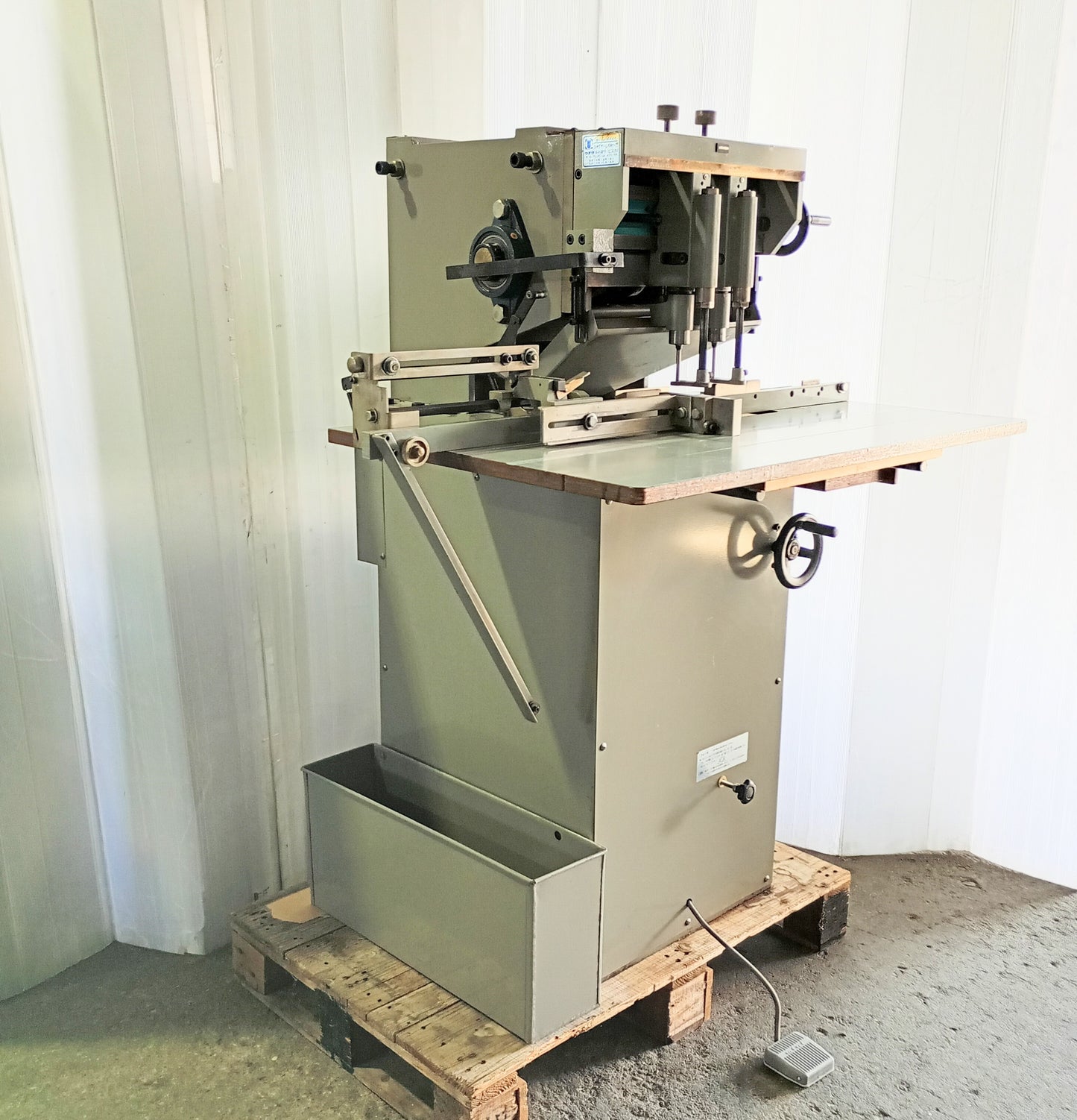 ウチダ 2穴穿孔機 uchidatechno1-2head-8151