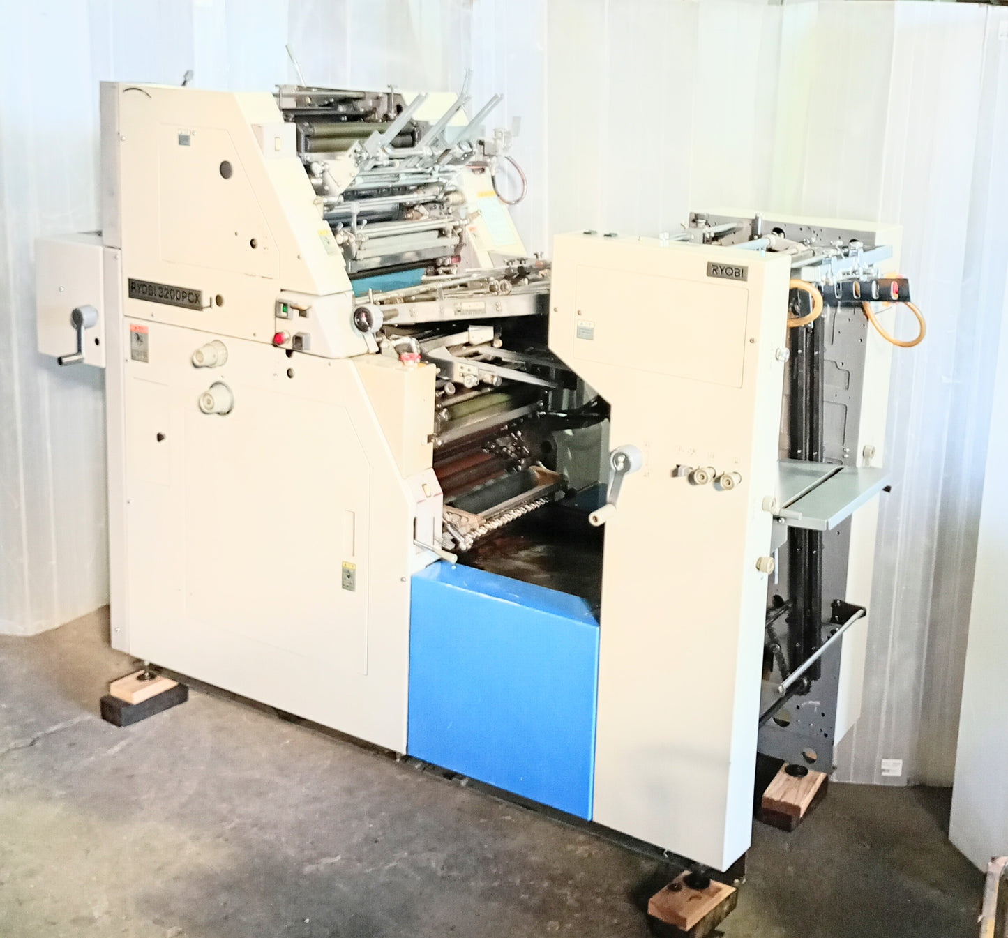 リョービ 3200PCX 自動両面オフセット印刷機　ryobi1-3200pcx-9001
