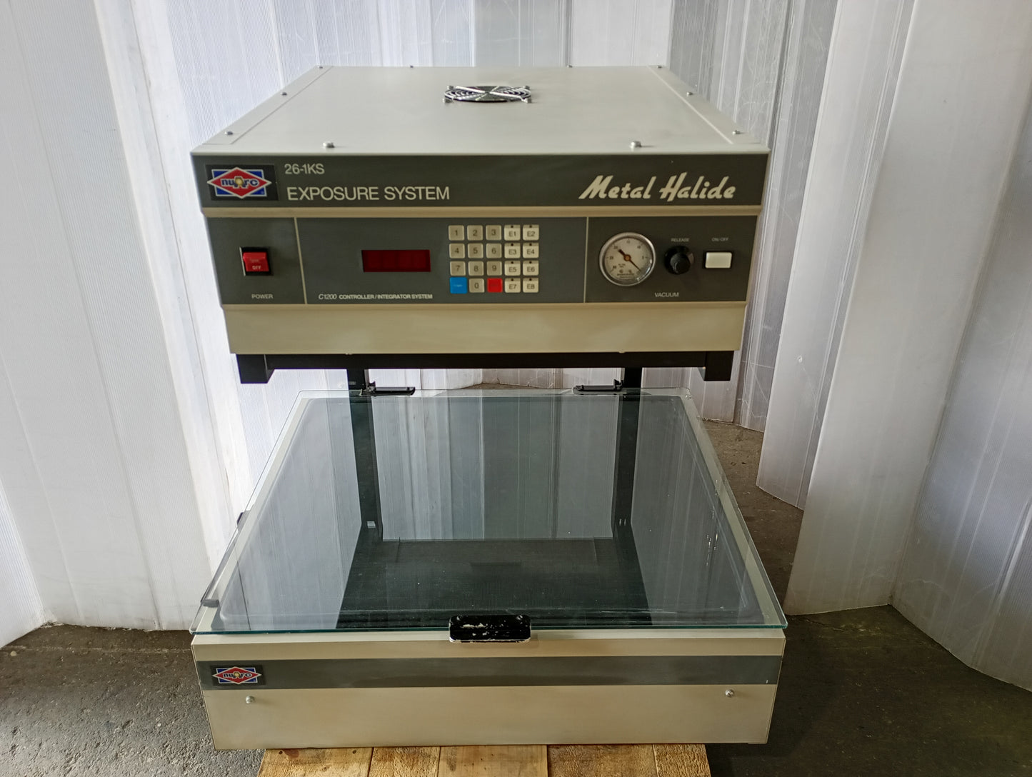 ニューアーク Metal Halide 26-1KS 焼き枠・露光機・灯光器 nuarc1-metalhalide261ks-8042