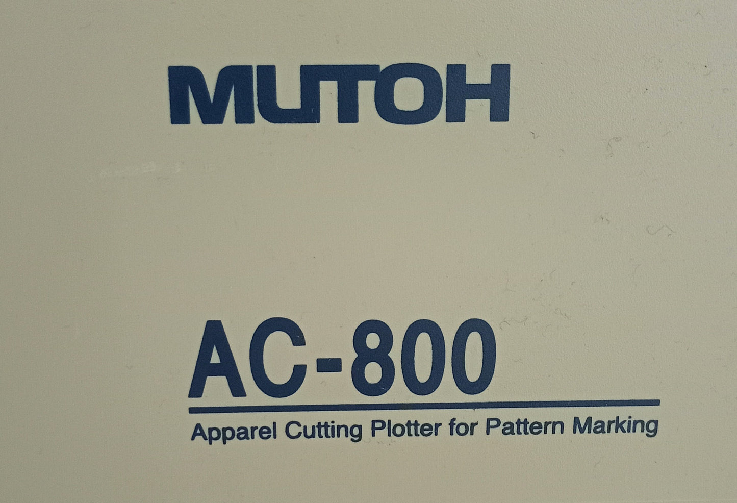武藤工業 AC-800　アパレルカッティングプロッター mutoh1-mutohac800-4001