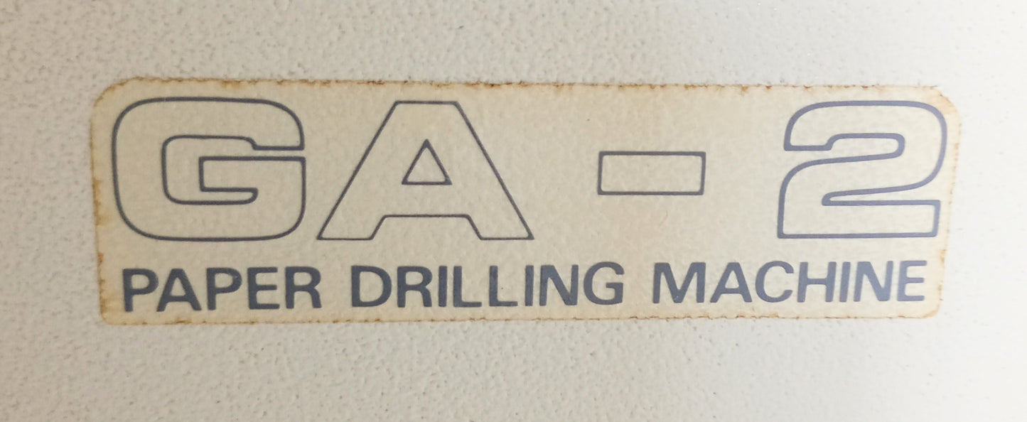 ウチダテクノ GA-2 穿孔機２ヘッド uchidatechno1-ga2-8001