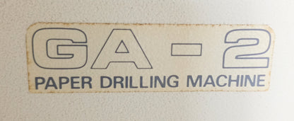 ウチダテクノ GA-2 穿孔機２ヘッド uchidatechno1-ga2-8001