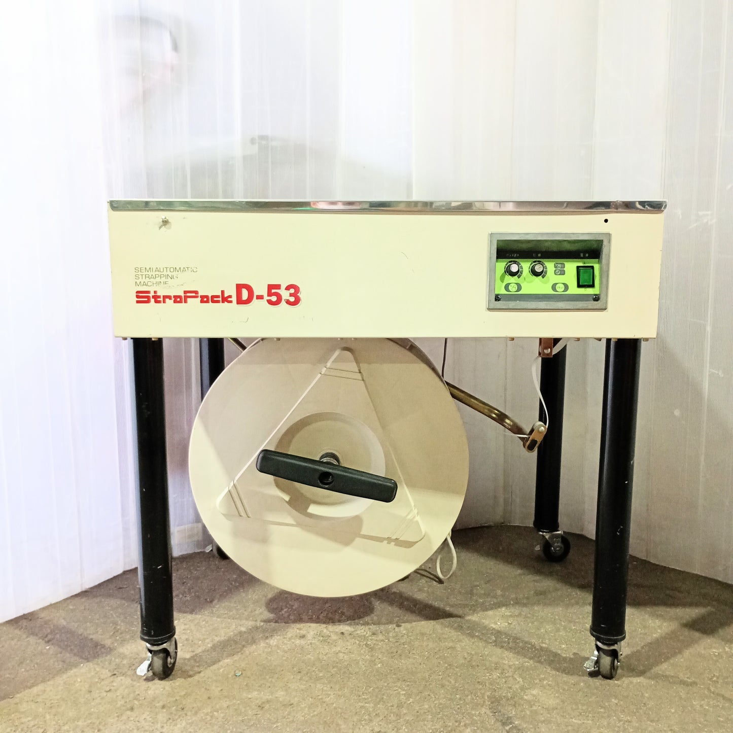 ストラパック D-53 PPバンド 半自動梱包機 strapack1-d53pp-9034