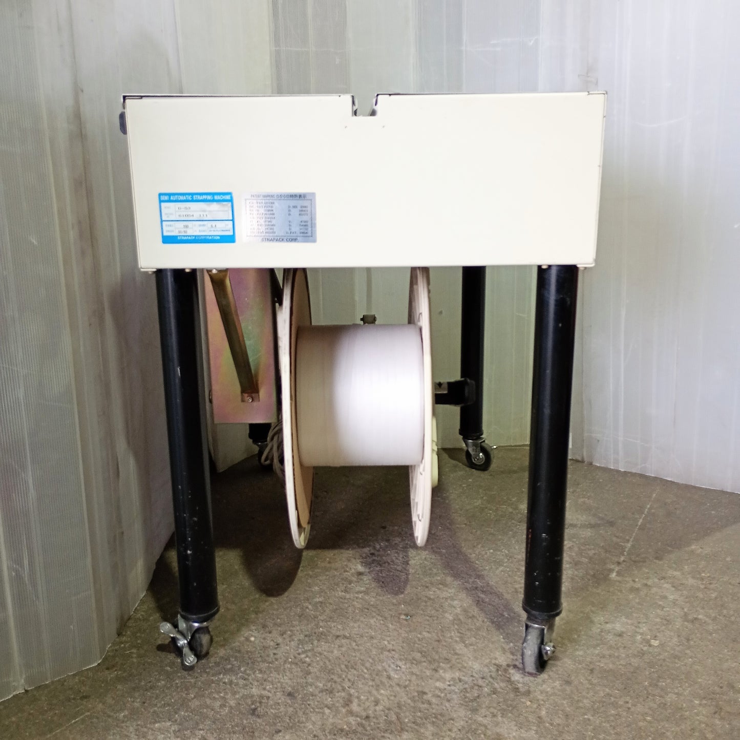 ストラパック D-53 PPバンド 半自動梱包機 strapack1-d53pp-9034