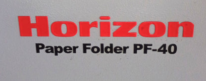 ホリゾン PF-40 エア式自動紙折機　horizon1-pf40-4001