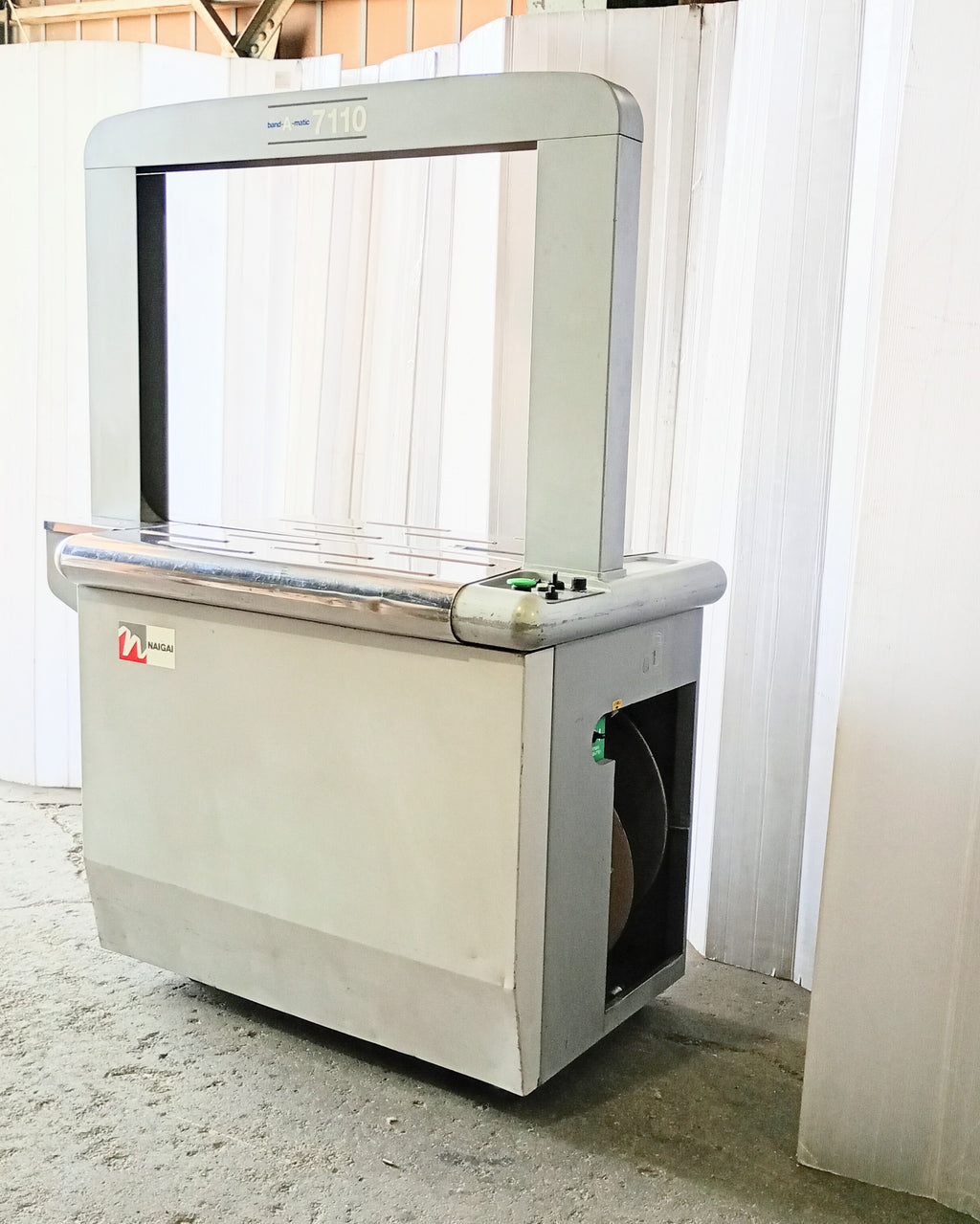 中古 ナイガイ バンダマチック7110 PPバンド 全自動梱包機 結束機 結束 