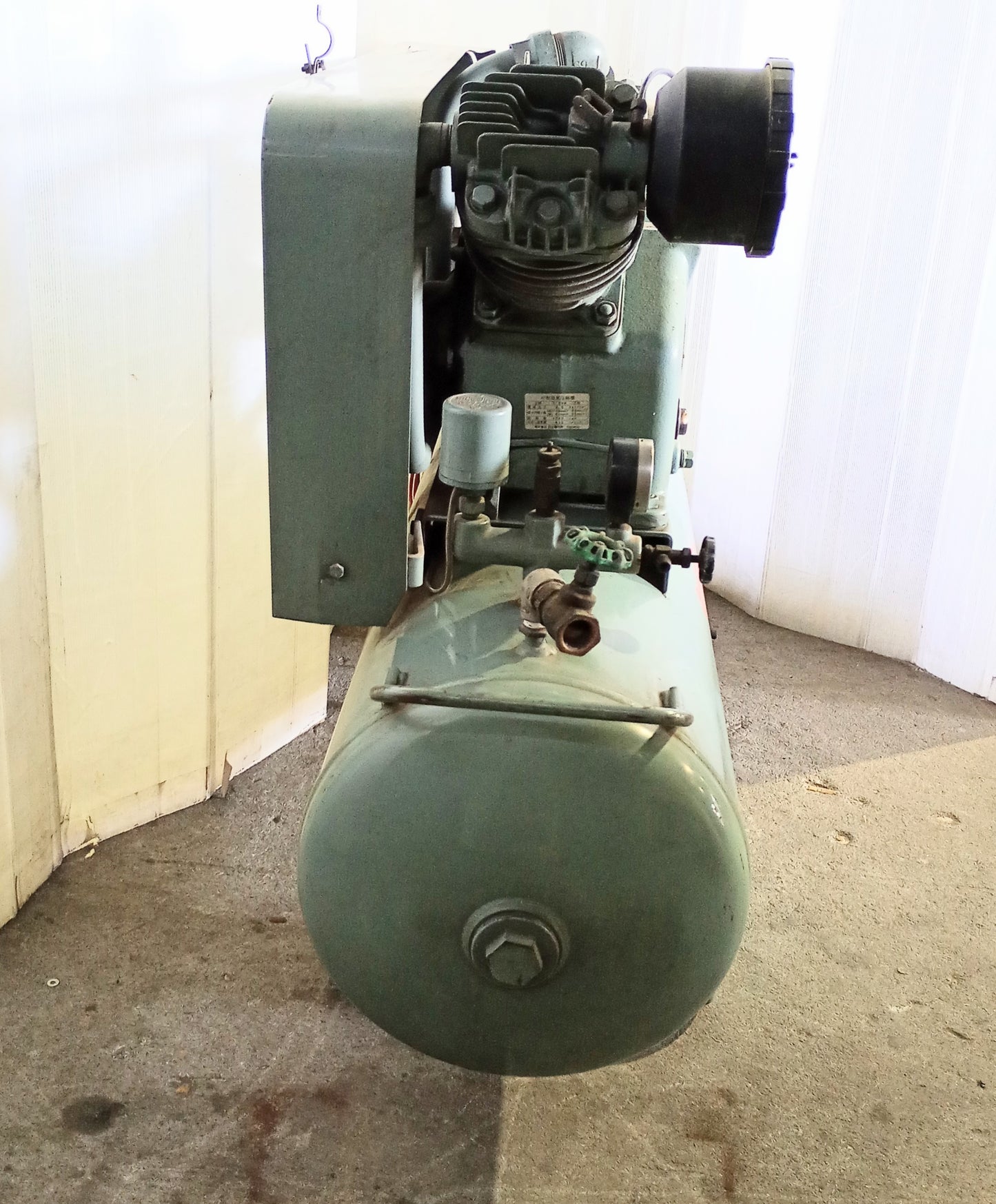 日立 5.5P-9.5V5 ベビコン エアーコンプレッサー hitachi1-55p95v5-0022