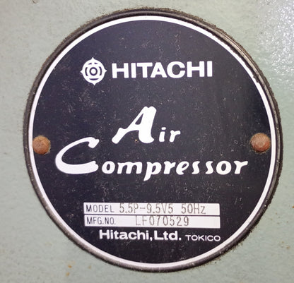 日立 5.5P-9.5V5 ベビコン エアーコンプレッサー hitachi1-55p95v5-0022