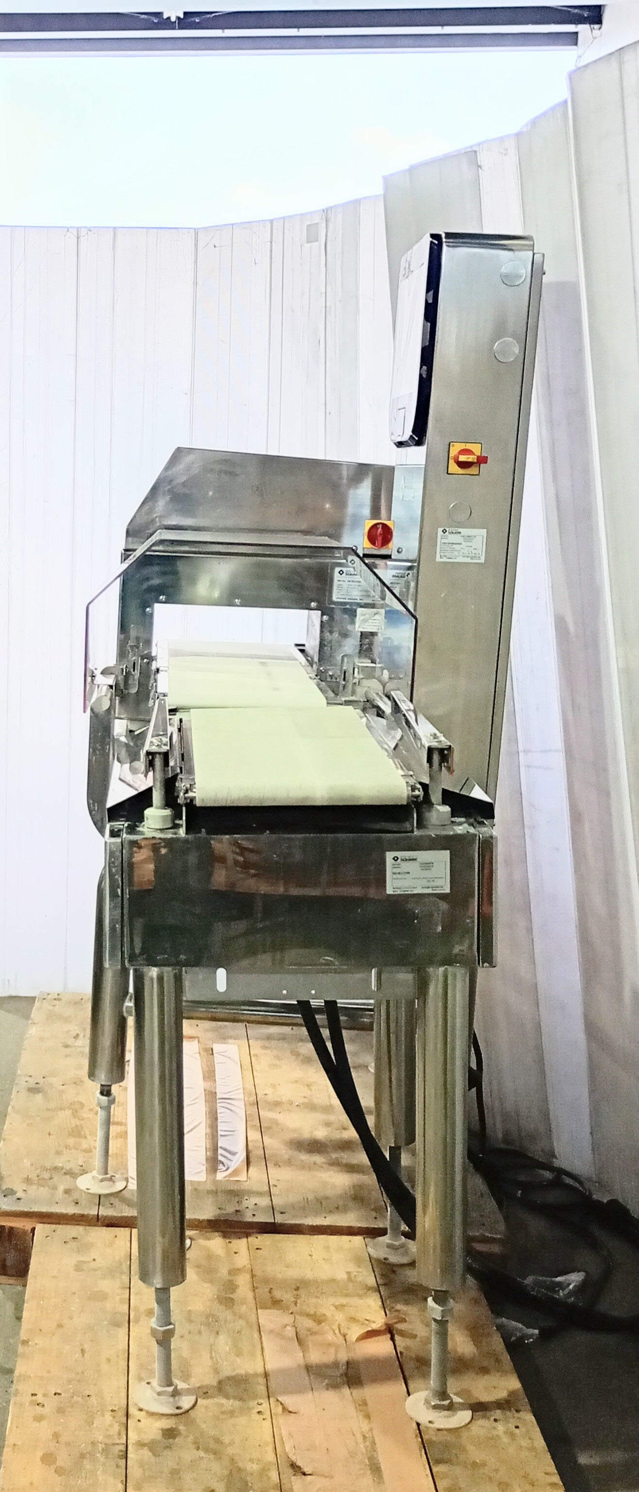 システムスクエア SD3P-3010WH 金属検出機＋CSI22LMW2433S オートチェッカー＋FI32460WFM リジェクター systemsquare1-sd3p3010wh-6001