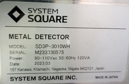システムスクエア SD3P-3010WH 金属検出機＋CSI22LMW2433S オートチェッカー＋FI32460WFM リジェクター systemsquare1-sd3p3010wh-6001