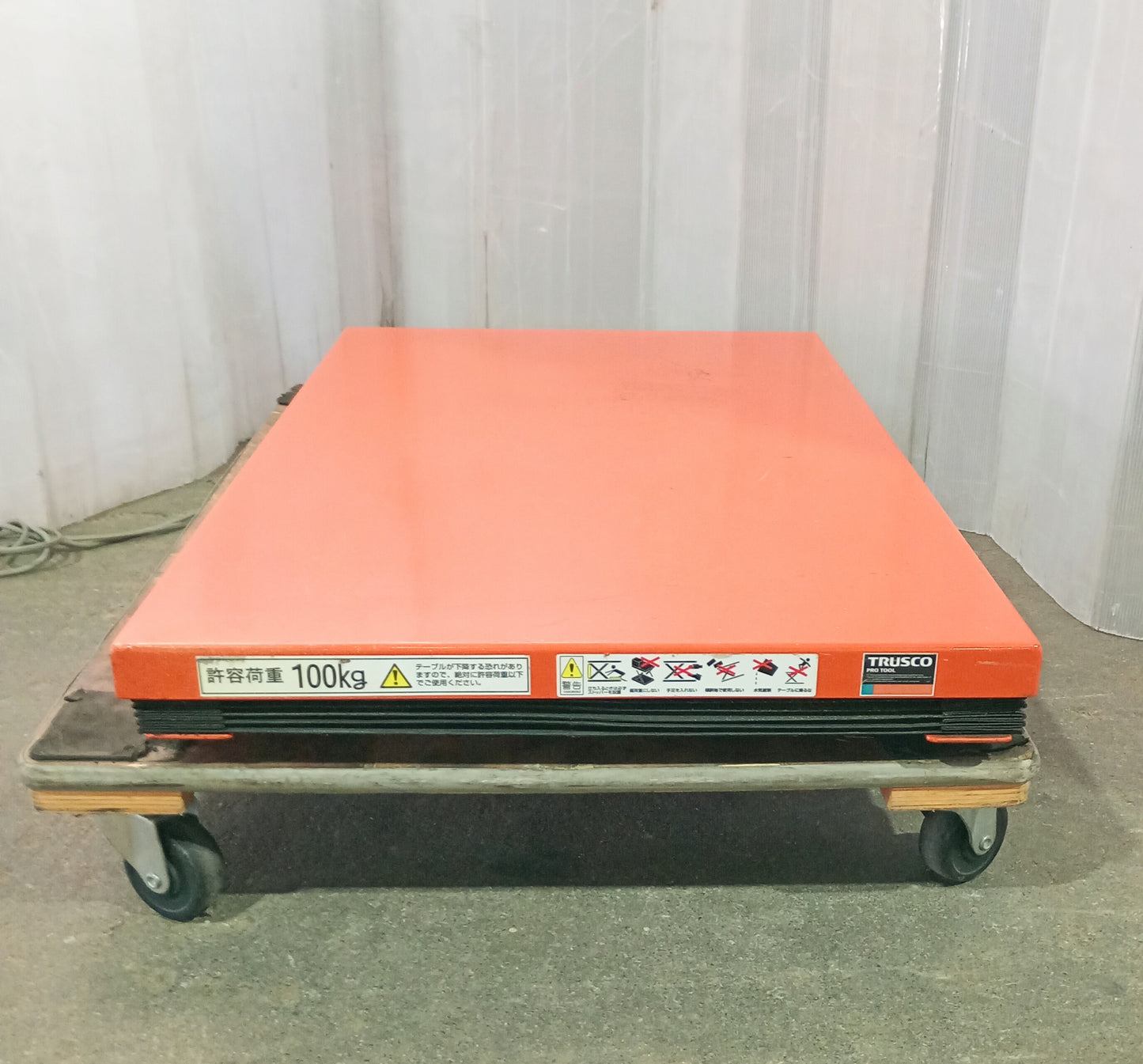 トラスコ HDL-L1058PJ テーブルリフト（電動ボールねじ式・蛇腹付） trusco-hdll1058pj-3010