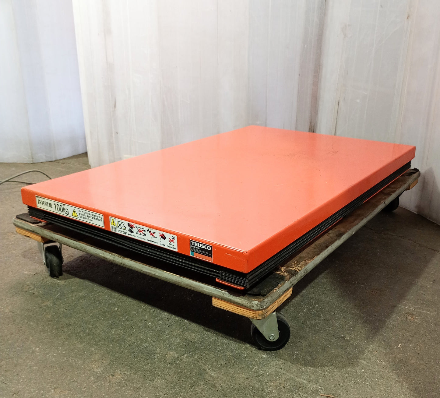 トラスコ HDL-L1058PJ テーブルリフト（電動ボールねじ式・蛇腹付） trusco-hdll1058pj-3010