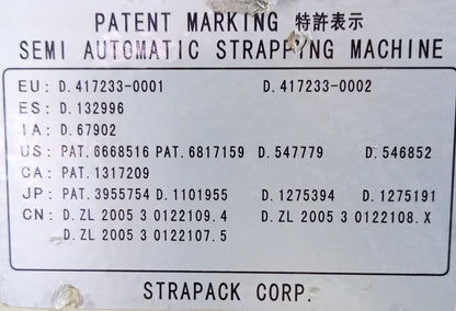 ストラパック RAN-125 半自動梱包機・結束機 strapack1-ran125-5001