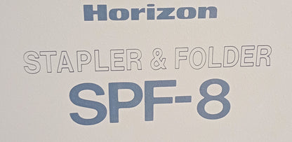 ホリゾン SPF-8 中綴じ・平綴じ機 horizon1-spf8-7002