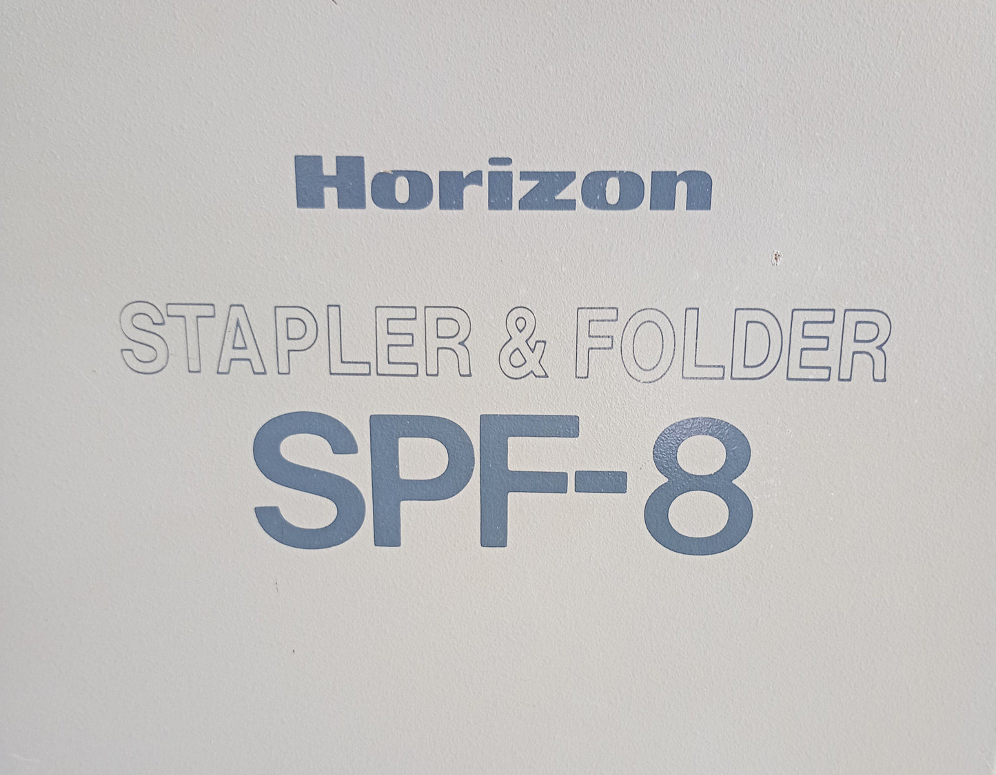 ホリゾン SPF-8 中綴じ折製本機 horizon1-spf8-1001