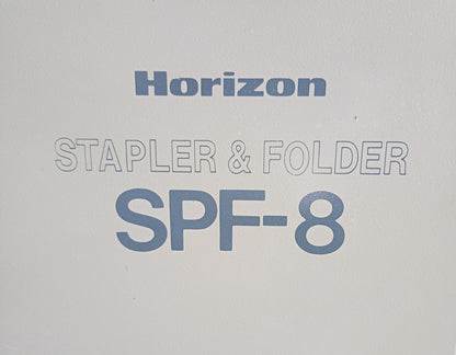 ホリゾン SPF-8 中綴じ折製本機 horizon1-spf8-1001