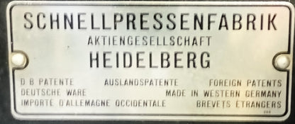 ハイデルベルグ Tプラテン 箔押しタイプ de-heidelberg1-tplaten-7010